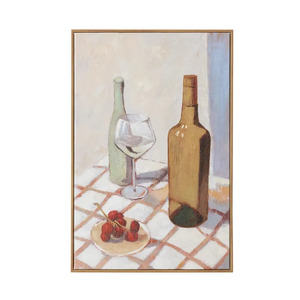 Saluti Teak Frame Oil Painting 40x60cm