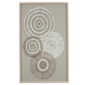 Geisha Paper Wall Art 80x120cm Natural - CLICK & COLLECT ONLY