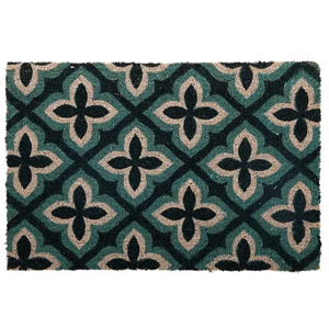 Crosses PVC Backed Coir Mat 40x60cm# - BULK ITEM