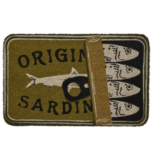 Sardine PVC Back Coir Mat 50x80cm Olive - BULK ITEM