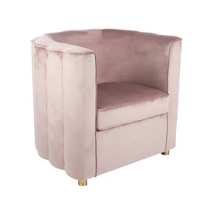 Romeo Velvet Armchair 80x72x76cm Lilac - CLICK & COLLECT ONLY