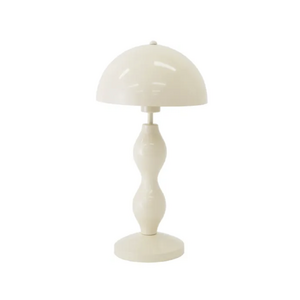 Lucca Metal Table Lamp 25x48cm Ivory - BULK ITEM