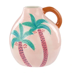 EM Palmer Coconut Palm Vase