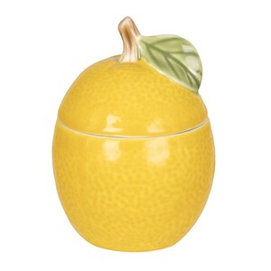 Limoncello Canister 8.8x8.8x12.5cm Yel