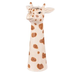 Marty Giraffe Vase 12x11.2x25cm Mul