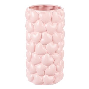 Sweetheart Vase L 15x15x28cm Pin - BULK ITEM