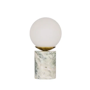 Amani Table Lamp 15x15x28cm Gre - BULK ITEM DELIVERY