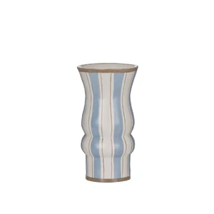 Thea Vase L 13x13x24cm Blu