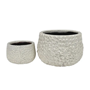 Ella S/2 Ceramic Planters White - Sizes Sold Separately
