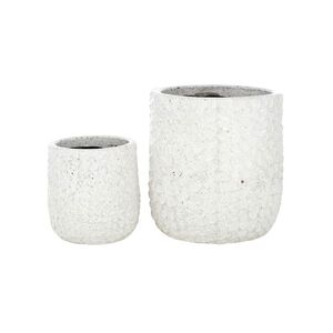 Large Ella Ceramic Pot White - Click & Collect Only