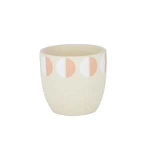 Segment Terra Pot 17x15cm Ivory/Nude