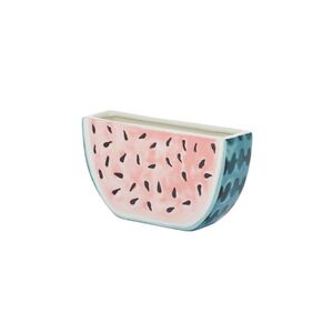 Melon Ceramic Planter 16x4x9cm Mult