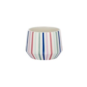 Konos Ceramic Pot 14x10.5cm Multi