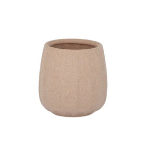 Archer Ceramic Pot 12x12cm Nude Sand