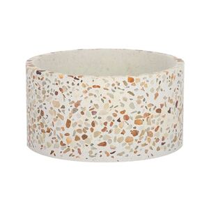 Malani Terrazzo Pot 16x8.5cm Natural
