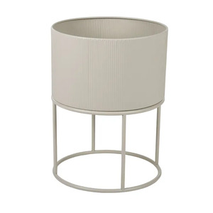 Ellison Metal Planter 30x40cm Stone