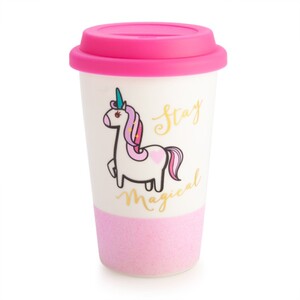 Unicorn Double-walled Travel Mug