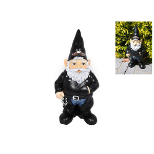 35cm biker gnome