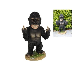 34cm bobble head rude finger gorilla
