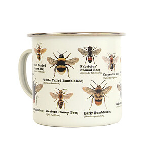 Gift Republic - Bee Enamel Mug 