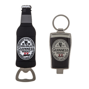 Rubber Magnetic Bottle Guinness Bottle Open (left)