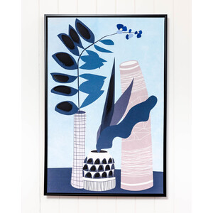 Premium Edition - Blue Vase Still Life A - 62x92cm -  CLICK & COLLECT ONLY