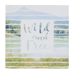 Wild Free Coaster 10x10cm Mul