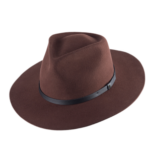 UNISEX WIDE BRIM FEDORA - GOODWIN