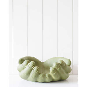 Decor - Cusp - Matte Olive - 30.5x12.5x25cm - CLICK & COLLECT ONLY