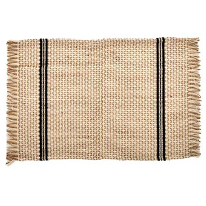 Farell Cotton Jute Placemat 35x48cm Nat#