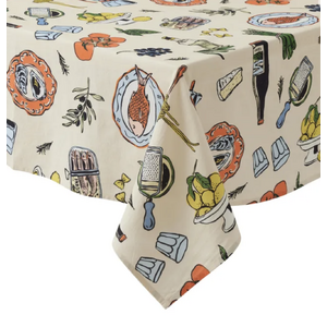Deli Cotton Tablecloth 140x240cm Multi
