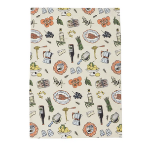Deli Cotton Tea Towel 50x70cm Multi