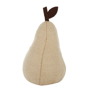 Pear Door Stop 13x13x20cm Ivory