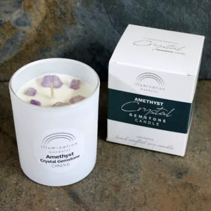 Crystal Candle Amethyst