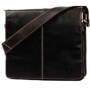 Jannali messenger bag dark brown