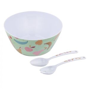 EM Good Times Salad bowl and Server Set 3pce