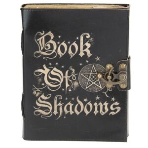 8x6" Book Of Shadows Leather Journal 20x15cm
