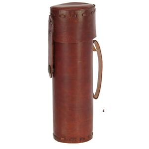 21x15 Antique Leather Travel Journal Scroll
