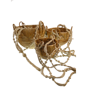 Large Rattan Basket Hanger 26cm