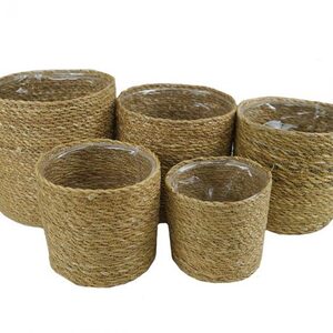 Holga Basket W/PVC D20/18/16/14/12cm - Sizes sold separately