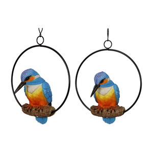 20CM KINGFISHER BIRD IN RING