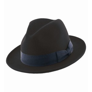 Mid brim fedora - Mantra (Black)