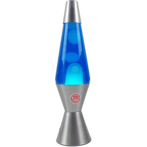 Lava Lamp H 36cm Blue/White - BULK ITEM