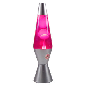 Lava Lamp H 36cm Pink/White - BULK ITEM