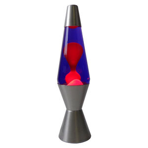 Lava Lamp H 36cm Purple/Red - BULK ITEM