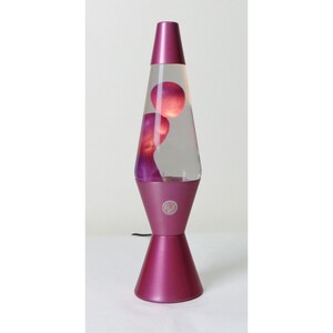 Lava Lamp H 36cm Metallic Pink - BULK ITEM