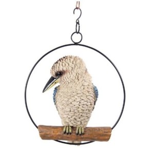 Realistic kookaburra in ring