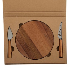Cheese Board S/3 Gift Set 18cm