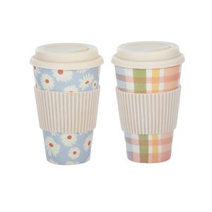 Gabby Bamboo Fibre Mug 9x14.5cm 2 Asstorted - Styles sold separately