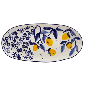 Limonata Ceramic Oval Platter 40x19cm - BULK ITEM